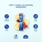 VITALIZE SuperCalm - Feel Calm, Cool, and Collected | Drink Mix | Contains KSM-66 Ashwagandha, L-Theanine, Magnesium Glycinate, and Vitamin D3 | Raspberry Lemonade, 0.15 Ounce (Pack of 20)